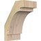Ekena Millwork 6"W x 8"D x 12"H Merced Rough Sawn Knee Brace, Douglas Fir BRC06X08X12MRC00RDF - alternate 1